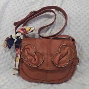 See By Chloe Stylish Tan Leather Shoulder Bag